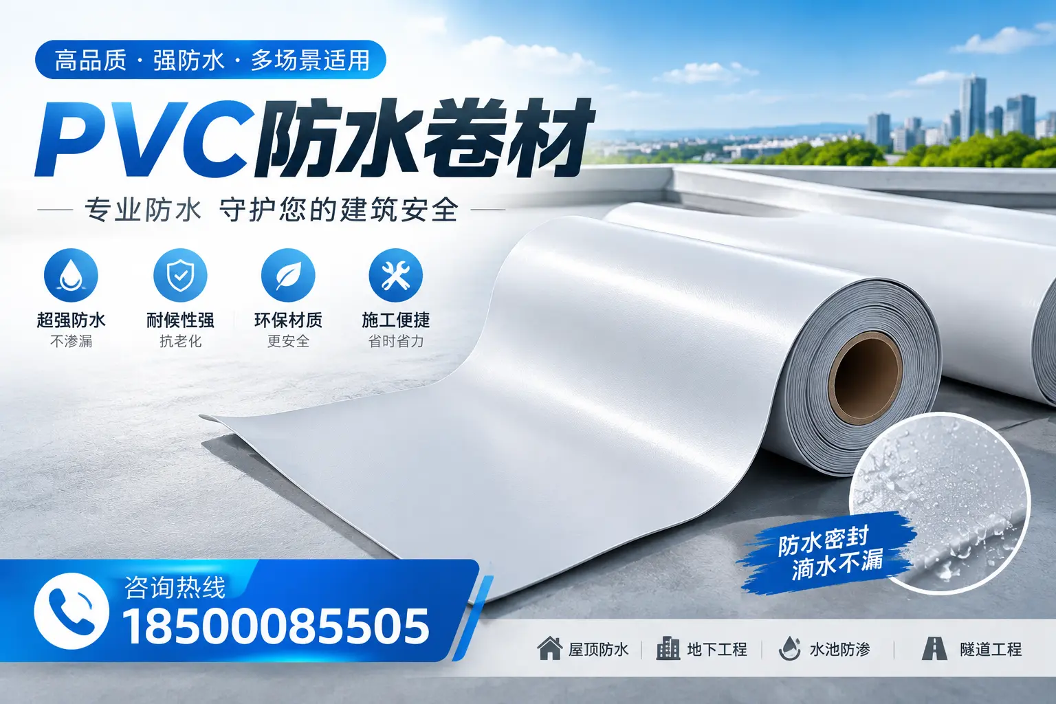 PVC防水卷材的市场竞争分析，芜湖品牌选择参考